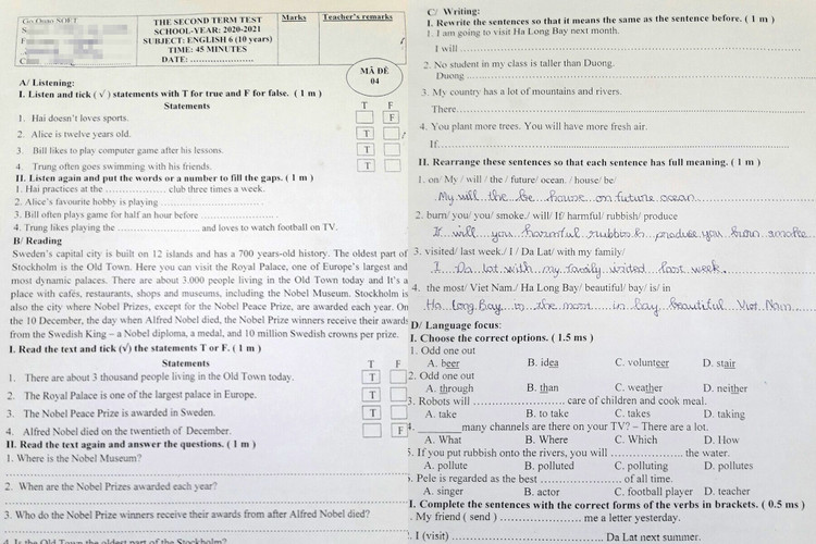 De thi co san dap an anh 1