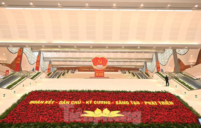 Trung tâm Hội nghị Quốc gia sẵn sàng cho Đại hội Đảng - ảnh 8