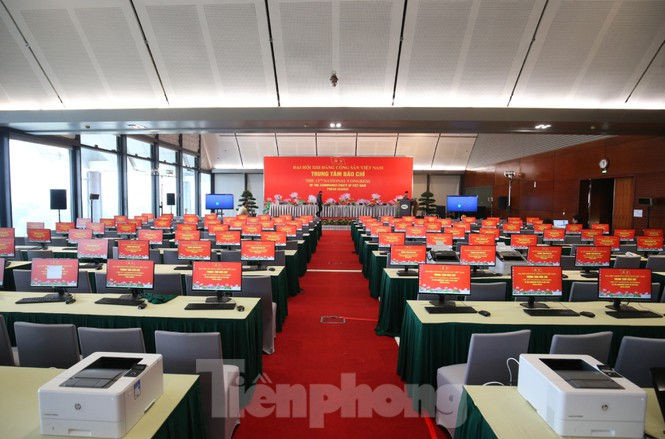 Trung tâm Hội nghị Quốc gia sẵn sàng cho Đại hội Đảng - ảnh 18