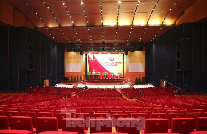 Trung tâm Hội nghị Quốc gia sẵn sàng cho Đại hội Đảng - ảnh 17