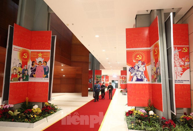 Trung tâm Hội nghị Quốc gia sẵn sàng cho Đại hội Đảng - ảnh 10