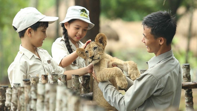 Vinpearl Safari Phú Quốc công viên chăm sóc và bảo tồn động vật hoang dã tại Phú Quốc United Center. Ảnh: Vingroup.
