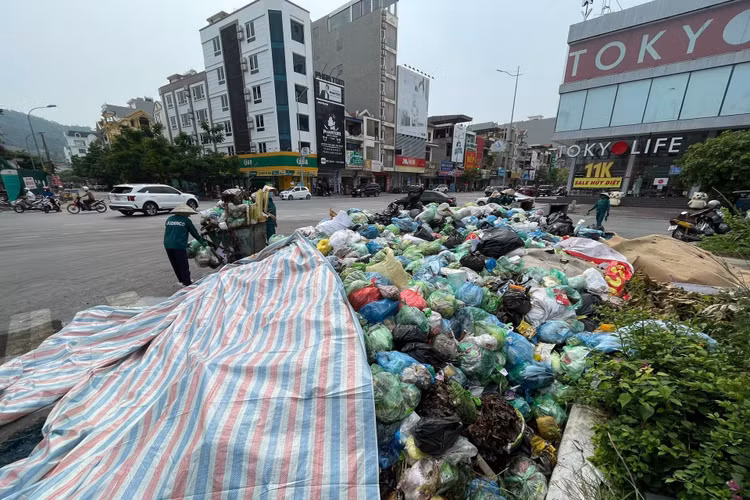 Không có đường vận chuyển, rác thải tràn ngập ở 2 thành phố - 4