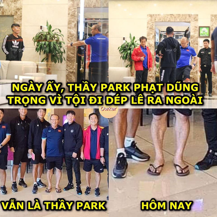 khoanh khac de thuong cua HLV Park Hang-seo anh 4