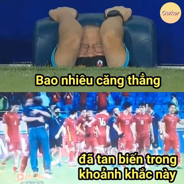 khoanh khac de thuong cua HLV Park Hang-seo anh 2