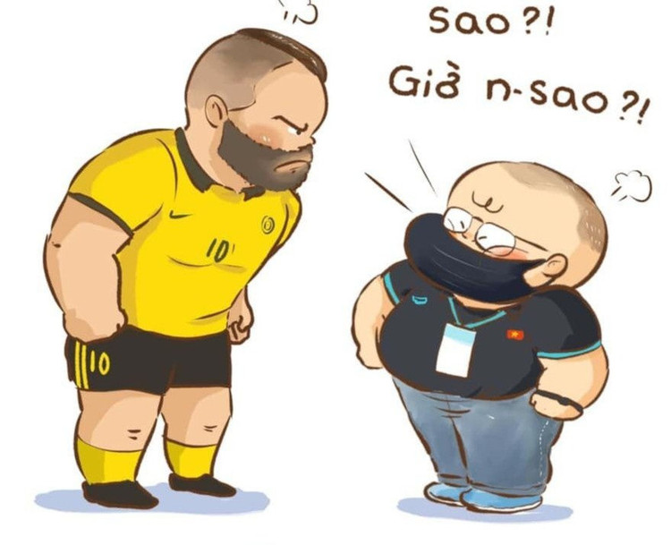 khoanh khac de thuong cua HLV Park Hang-seo anh 5