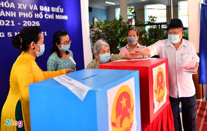 bau cu dai bieu Quoc hoi va HDND anh 9