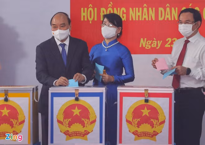 bau cu dai bieu Quoc hoi va HDND anh 1