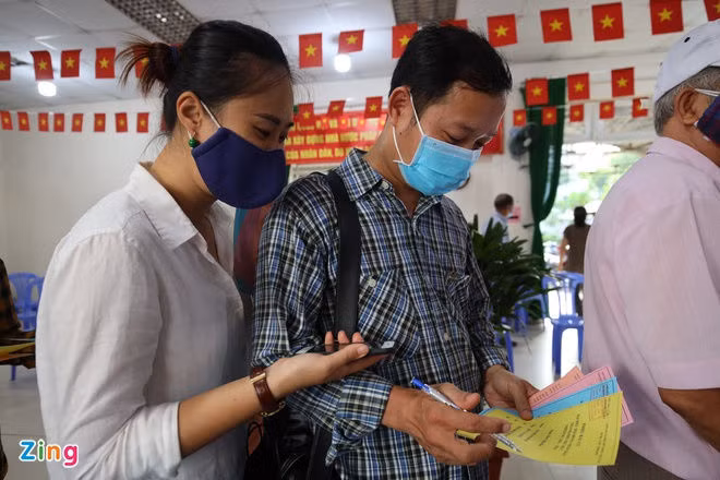 bau cu dai bieu Quoc hoi va HDND anh 19