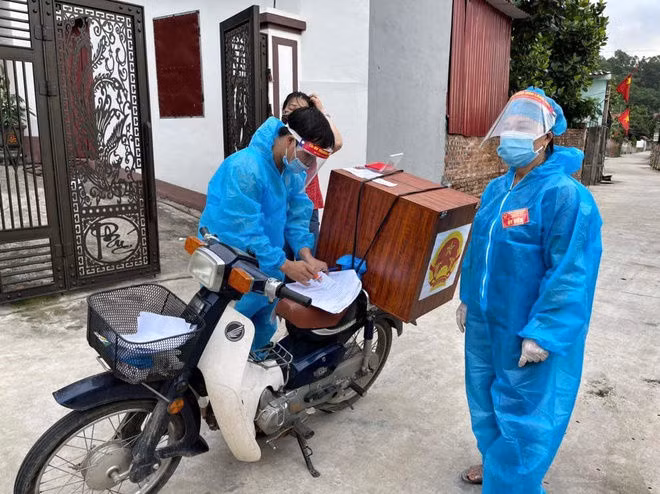 bau cu dai bieu Quoc hoi va HDND anh 6