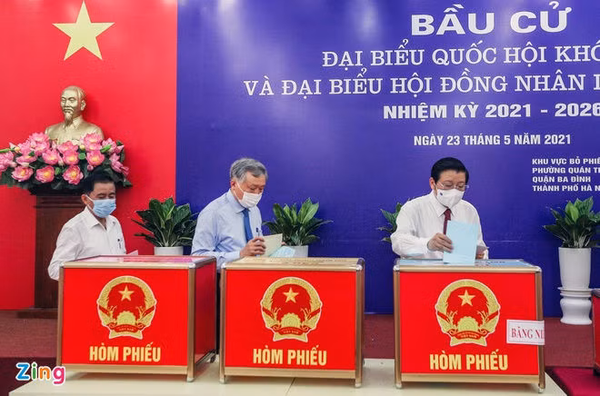 bau cu dai bieu Quoc hoi va HDND anh 39