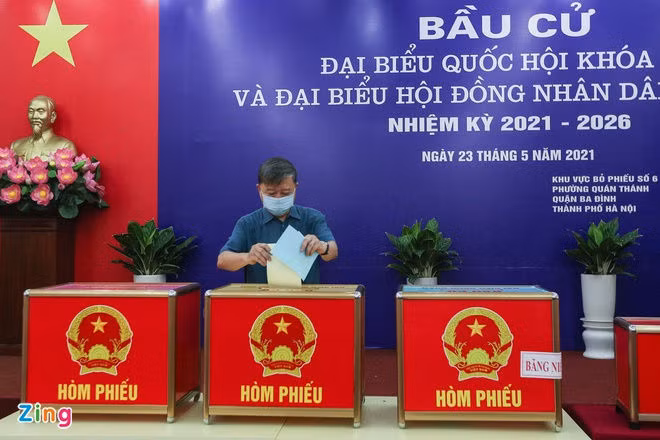 bau cu dai bieu Quoc hoi va HDND anh 20