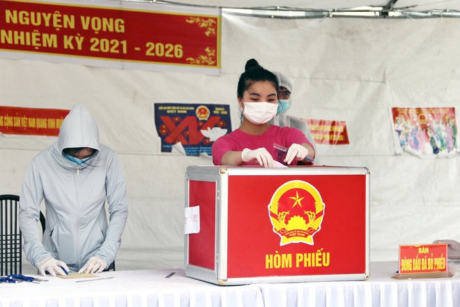 bau cu dai bieu Quoc hoi va HDND anh 11