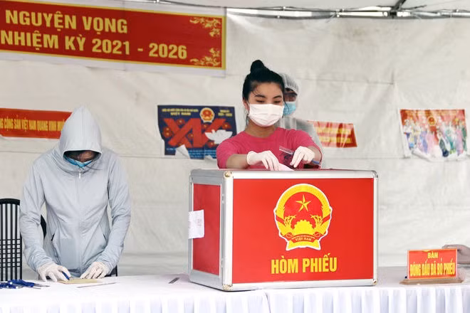 bau cu dai bieu Quoc hoi va HDND anh 11