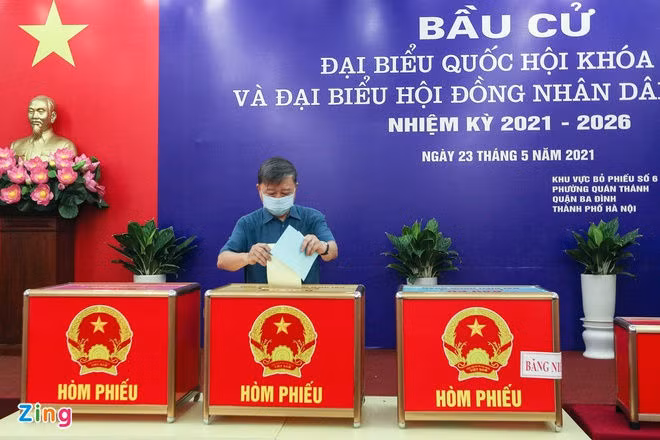 bau cu dai bieu Quoc hoi va HDND anh 38