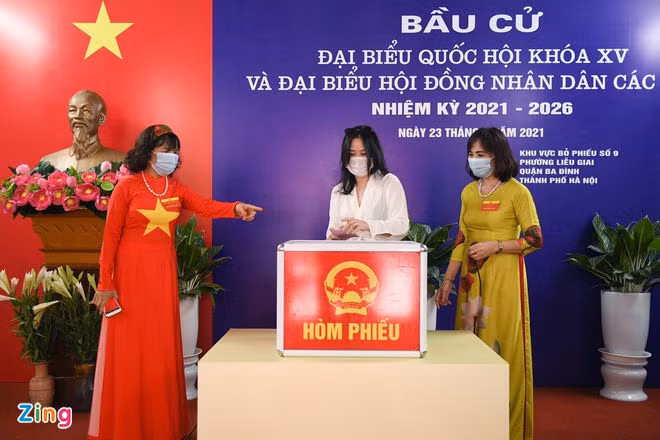 bau cu dai bieu Quoc hoi va HDND anh 32