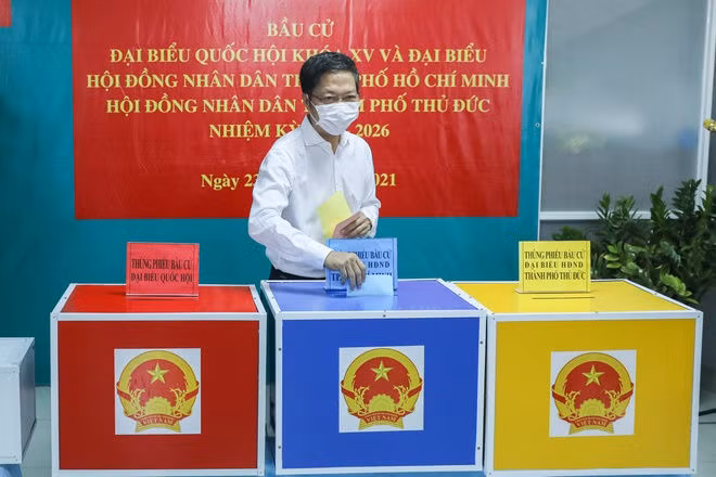 bau cu dai bieu Quoc hoi va HDND anh 3