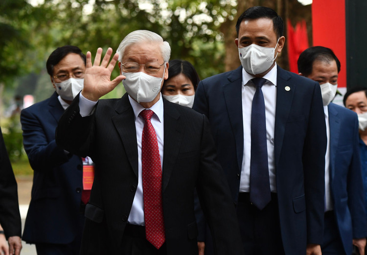 Thu tuong Pham Minh Chinh bo phieu anh 1