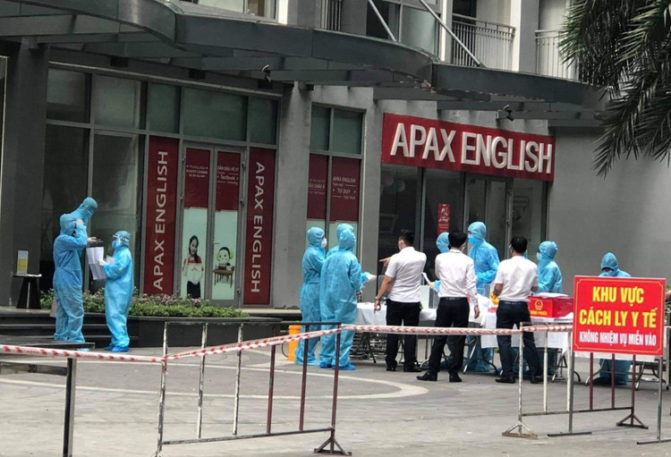 ca mac Covid-19 Ha Noi, ca benh Times City anh 1