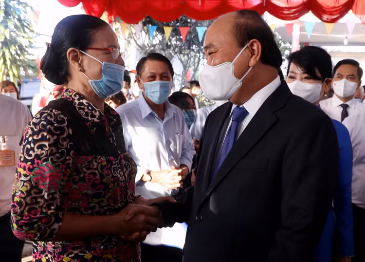 Thu tuong Pham Minh Chinh bo phieu anh 5