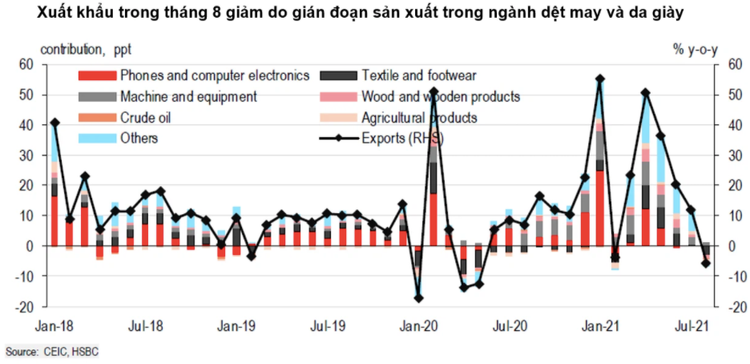 HSBC: Thách thức cho Việt Nam chủ yếu ở da giày và dệt may - Ảnh 1