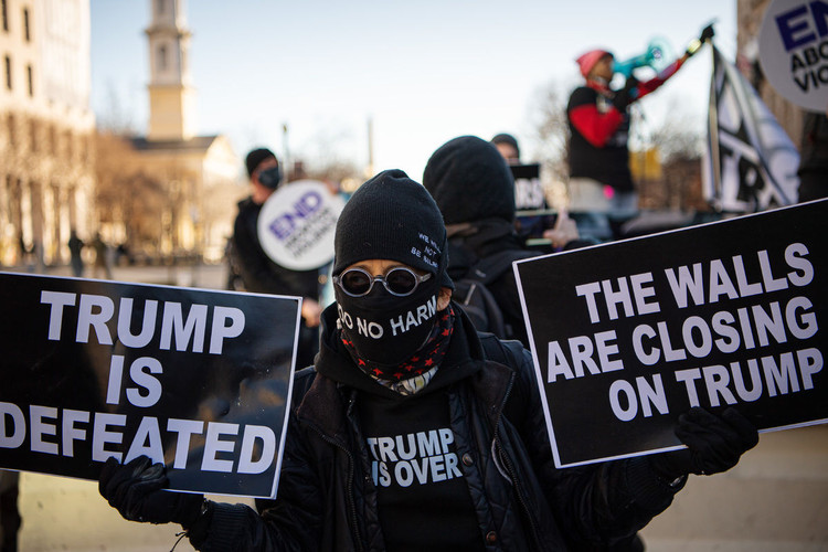 Washington trước giờ Biden nhậm chức ảnh 8