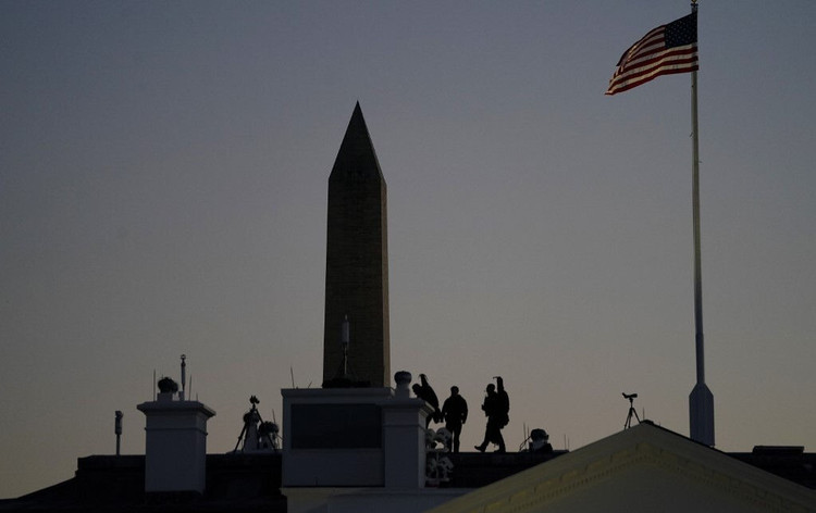 Washington trước giờ Biden nhậm chức ảnh 7