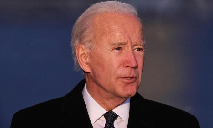 Tổng thống đắc cử Joe Biden tại sự kiện tưởng niệm nạn nhân Covid-19 tại thủ đô Washington ngày 19/1. Ảnh: AFP.