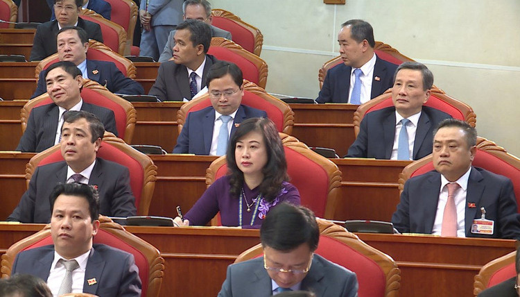 Hình ảnh Hội nghị lần thứ nhất Ban Chấp hành Trung ương khóa XIII - 7