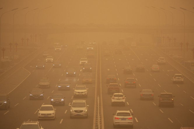 6 người chết, 80 người mất tích vì bão cát kinh hoàng ở Mông Cổ - ảnh 1