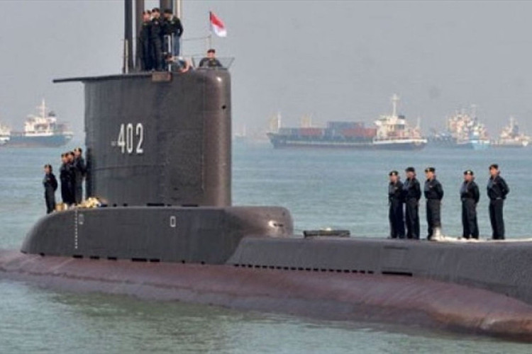 Tàu ngầm Indonesia KRI Nanggala-402. Ảnh: Hải quân Indonesia (Báo Lao động) 