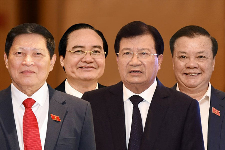 Ông Trịnh Đình Dũng cùng 12 thành viên Chính phủ nhiệm kỳ 2016-2021 được miễn nhiệm. Ảnh: Nhóm phóng viên.