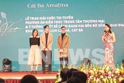 Trao giải phương án thiết kế kiến trúc dự án Cát Bà Amatina ảnh 1