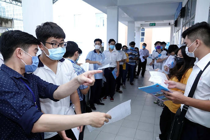 Thí sinh dự thi đánh giá năng lực ĐH Quốc gia TP.HCM năm 2020 /// Đào Ngọc Thạch