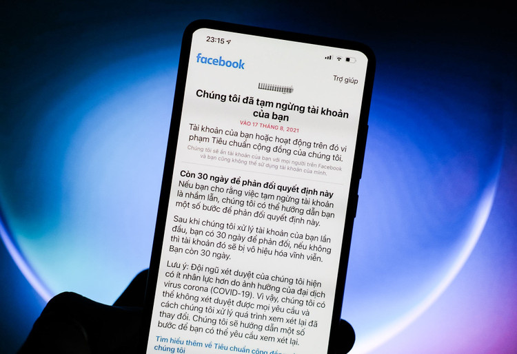 facebook khoa tai khoan anh 1