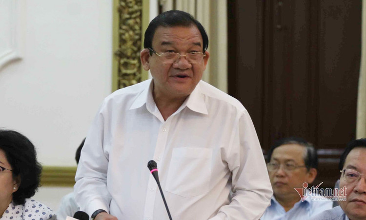 ông Lê Minh Tấn, Giám đốc Sở Lao động- Thương binh và xã hội TP HCM. (Ảnh: Vietnamnet)