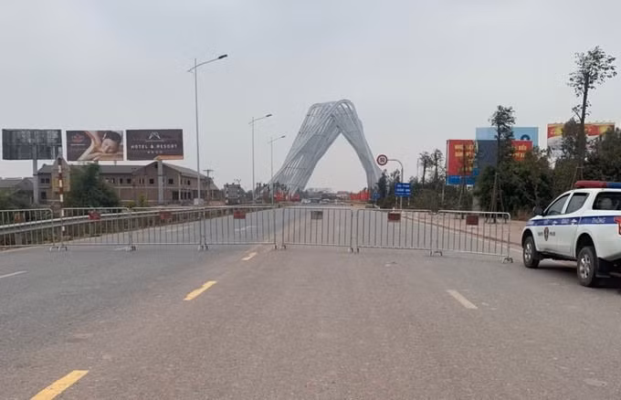 Một chốt phong toả ở Hải Dương. Ảnh: CTV