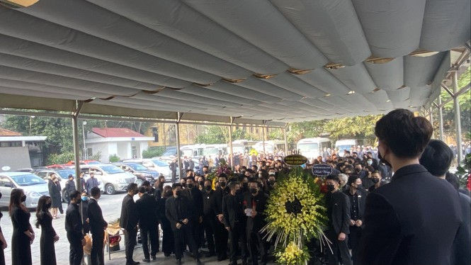 Gia đình, đồng nghiệp tiễn biệt NSND Hoàng Dũng - ảnh 1
