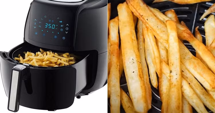 “Nồi chiên không dầu không thực sự tốt cho sức khỏe khi chiên khoai tây”