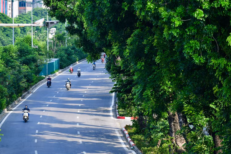 giao thong Ha Noi vang ve ngay thu bay anh 10
