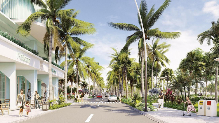 ‏Sun Riverside Village góp phần hoàn thiện hệ sinh thái du lịch - thương mại - nghỉ dưỡng - lưu trú sầm uất bậc nhất xứ Thanh. Ảnh phối cảnh minh họa