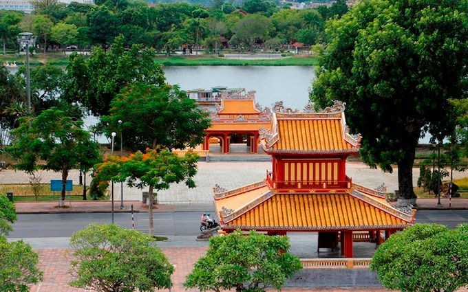 Di tích Phu Văn Lâu (Thừa Thiên Huế). Ảnh: Võ Thạnh.