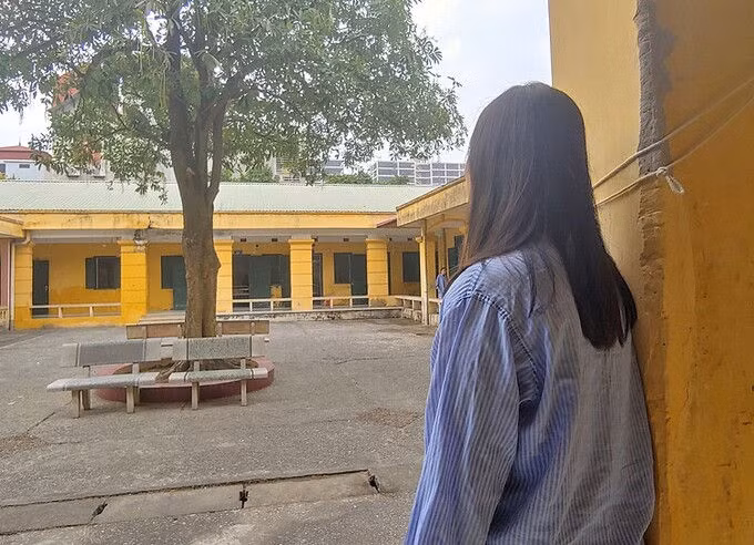 Một bệnh nhân tâm thần điều trị tại Bệnh viện. Ảnh: Thúy Quỳnh