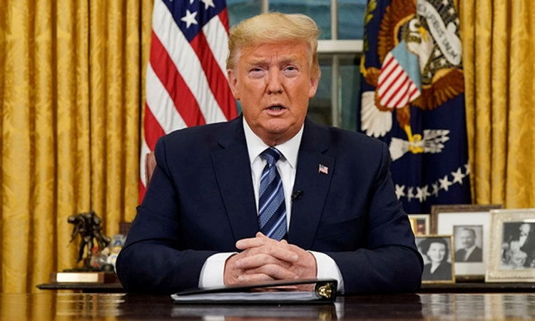 Cựu Tổng thống Mỹ Donald Trump. Ảnh: AP