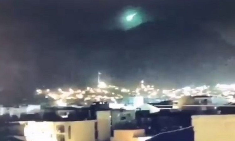 Thiên thạch màu xanh làm rung chuyển Thổ Nhĩ Kỳ