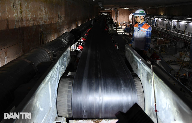 Quái vật 850 tấn đào hầm đường sắt Nhổn - ga Hà Nội lần đầu chạy thử - 11