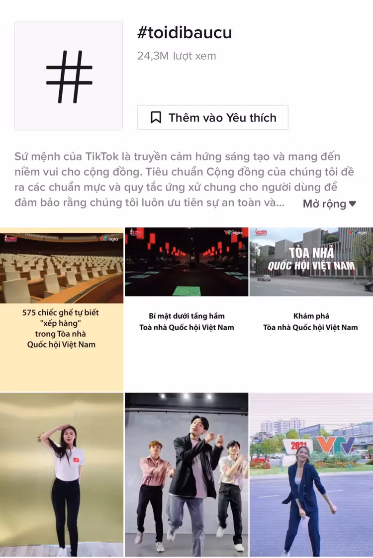 Bạn trẻ thi nhau nhảy vũ điệu bầu cử tạo khí thế ngày hội non sông 23/5 - 1