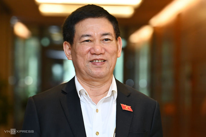 Tân Bộ trưởng Tài chính Hồ Đức Phớc. Ảnh: Giang Huy