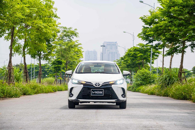 Toyota Vios phiên bản 2021.