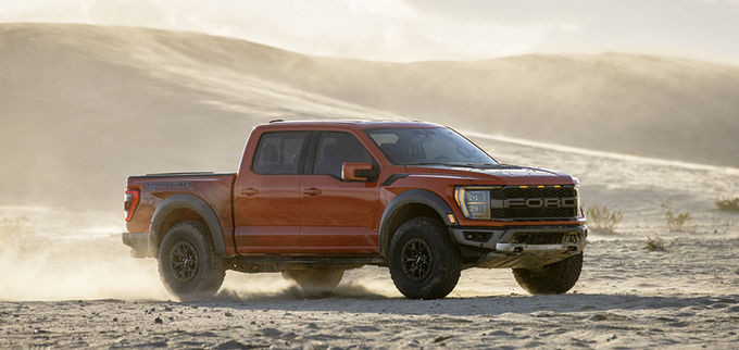 Mẫu Ford Raptor 2021 mới.